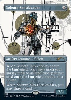 Solemn Simulacrum Secret Lair Drop - Yoji Shinkawa Art